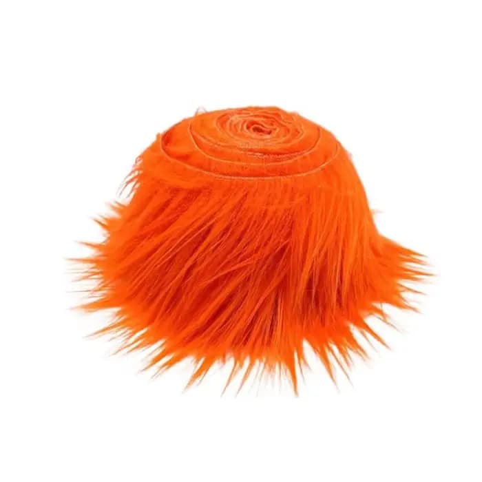 Nouveau ruban en fausse fourrure de 1.5M, bricolage, couleur unie, rayures en fourrure, vêtements, c
