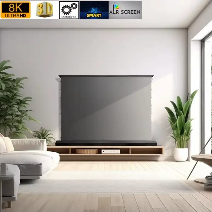 Écran de budgétaire électrique anti-lumière avec mise au point longue 4K