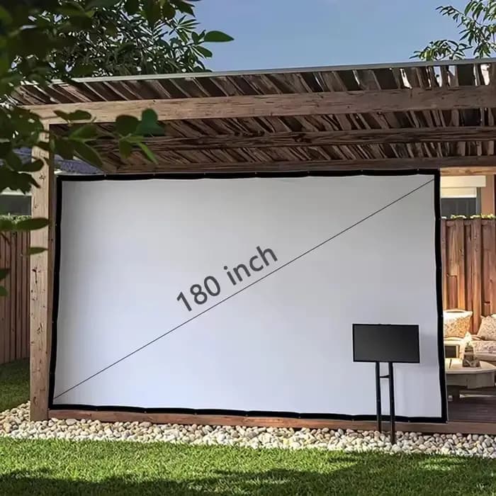 Écran de projection portable épaissi de 30 %