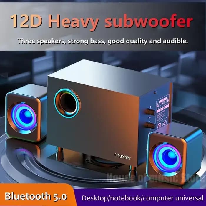 Haut-parleur Bluetooth filaire USB