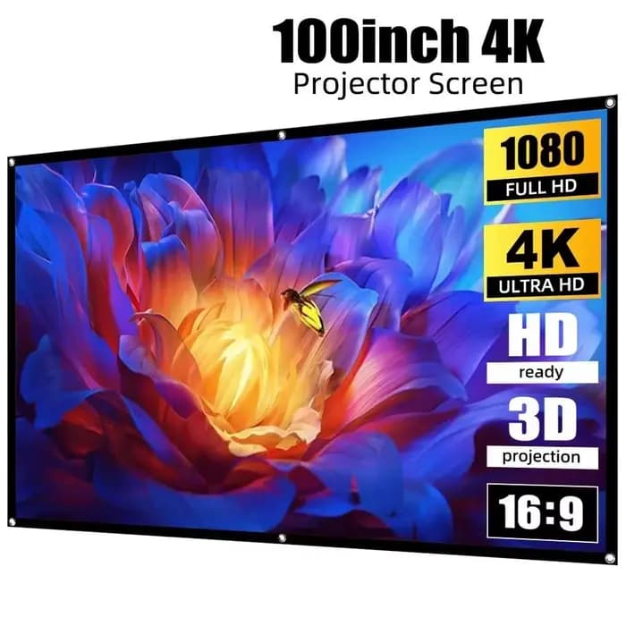 Écran de projection en polyester