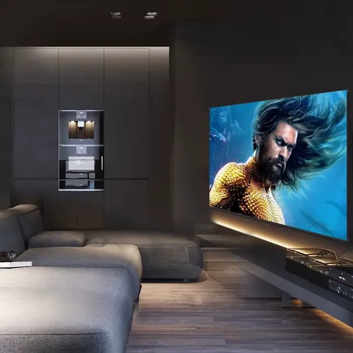 Écran de projecteur acoustique Transparent