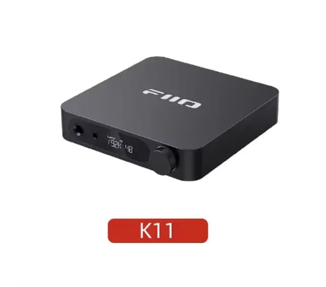 Amplificateur de casque DAC R2R de bureau FiiO K11, décodeur audio haute résolution HIFI, 4,4 mm équ