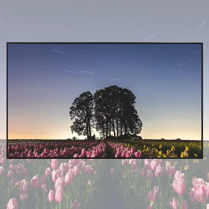 Écran de projection portable simple en tissu anti-reflet pour la maison
