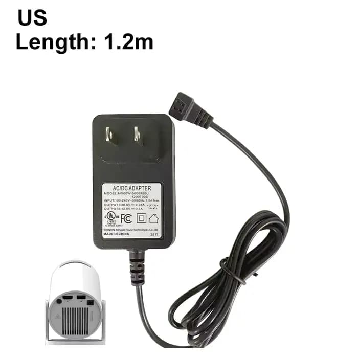 DITONG cordon d'alimentation pour projecteur 1m/3m adaptateur d'alimentation 36V adapté pour Magcubi