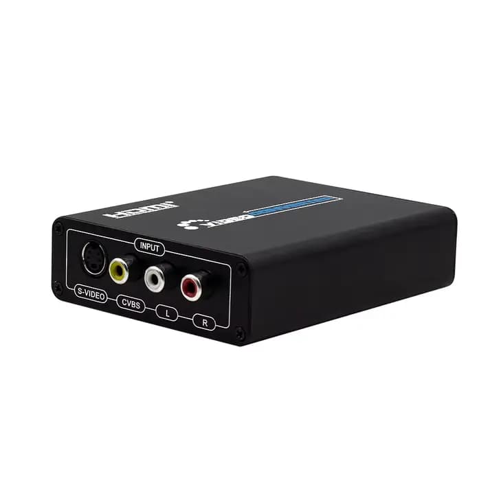 Convertisseur Audio-vidéo AV s-vidéo CVBS L/R vers adaptateur de commutation 3.5mm compatible HDMI commutateur AV