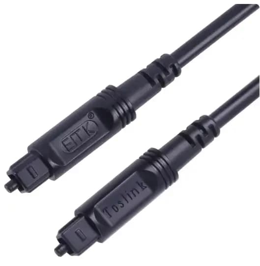 EMK 5.1 câble Audio optique numérique Toslink câble Audio à fibres optiques 1m 2m 3m 10m 15m pour Hi