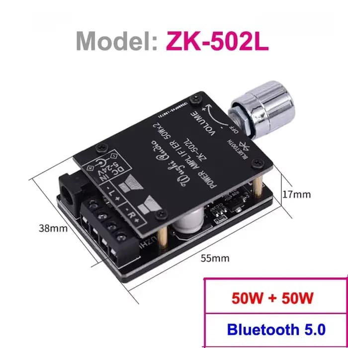 Amplificateur de puissance Audio 2x100W TDA7498E, compatible Bluetooth 5.0, stéréo HiFi classe D, po
