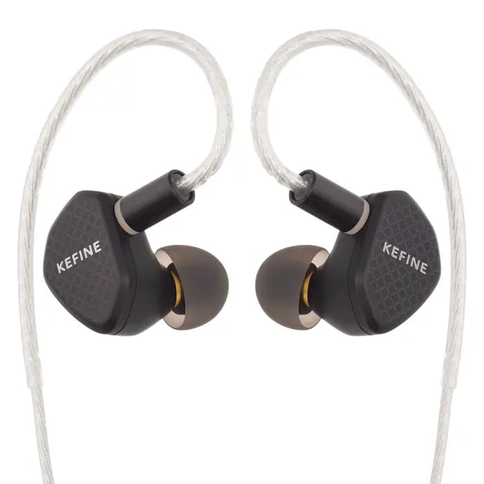Angelears Audio Kefine Klean Écouteurs intra-auriculaires Hi-Fi avec transducteur dynamique à diaphragme DLC de 10 mm