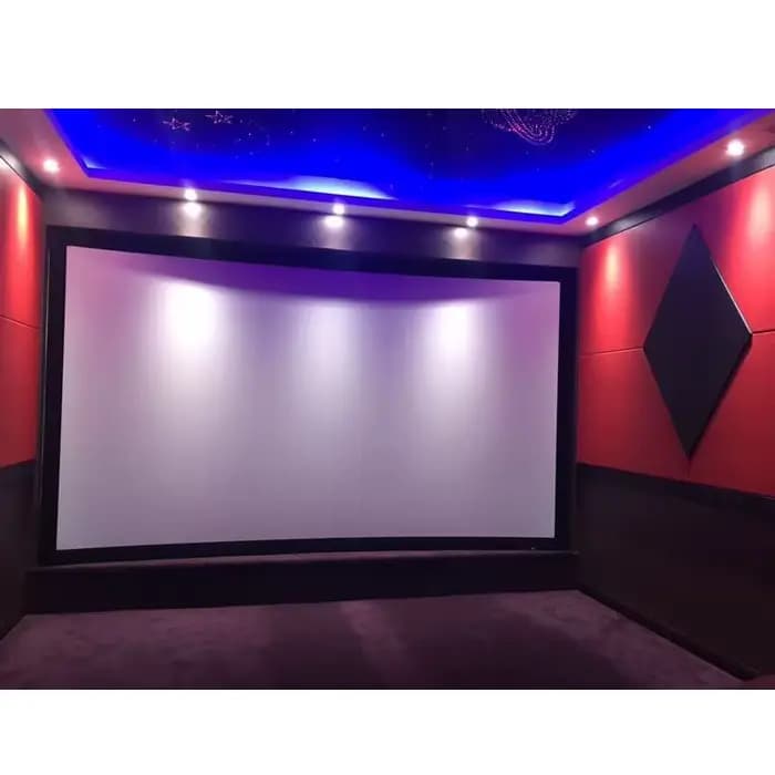 Écran de projecteur acoustique Transparent