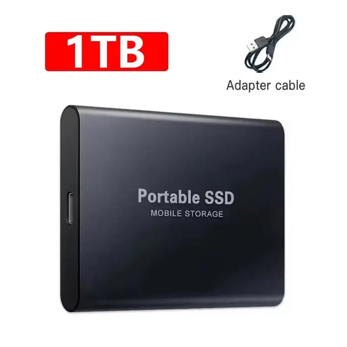Disque SSD portable USB Type-C pour la sauvegarde des fichiers informatiques
