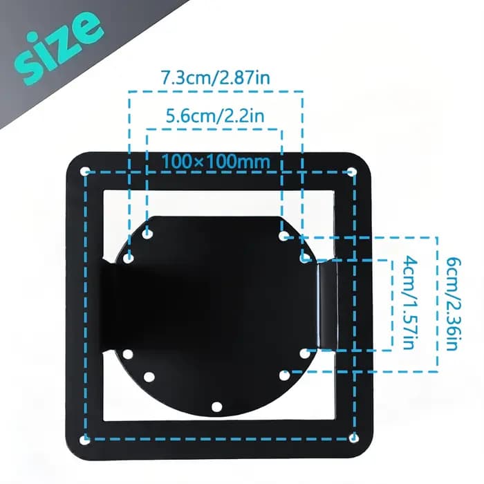 Nouvel adaptateur VESA pour Samsung Odyssey G7 G8 G9 G65B G75T G77T G70A G70B G75NB CJ890 CRG9 CHG70 CHG90 S95UA G85NB G95T G97T G95NA