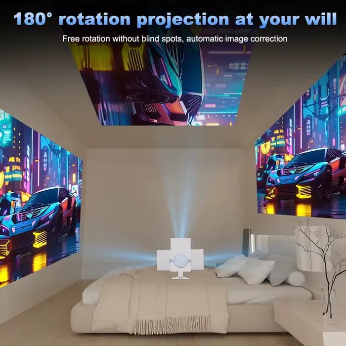 Projecteur DESS Android 13 double bande Wifi6 BT5