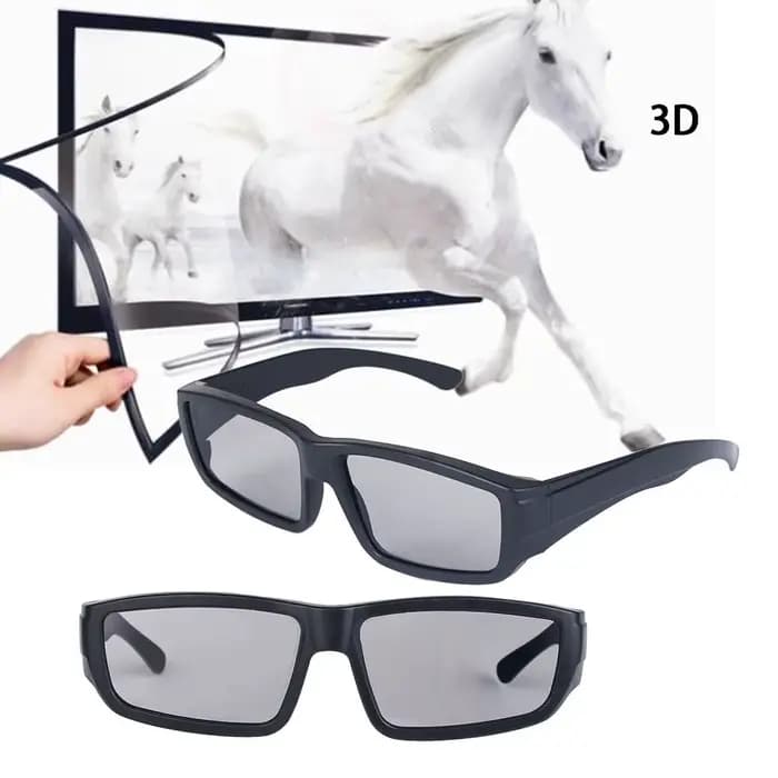 Lunettes 3D unisexes pour cinéma