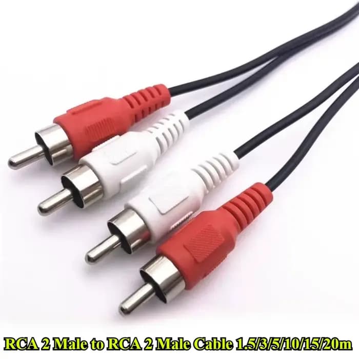 Câble Audio 2RCA vers 2RCA