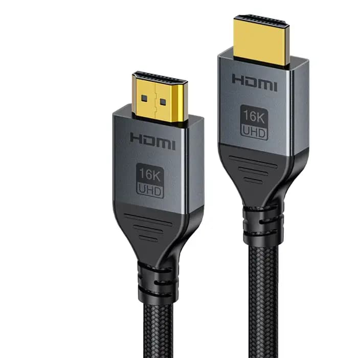 Câble HDMI 16K@60Hz 8K@240Hz 4K@480Hz 96 Gbps haute vitesse pour console de jeu PS5, prise en charge