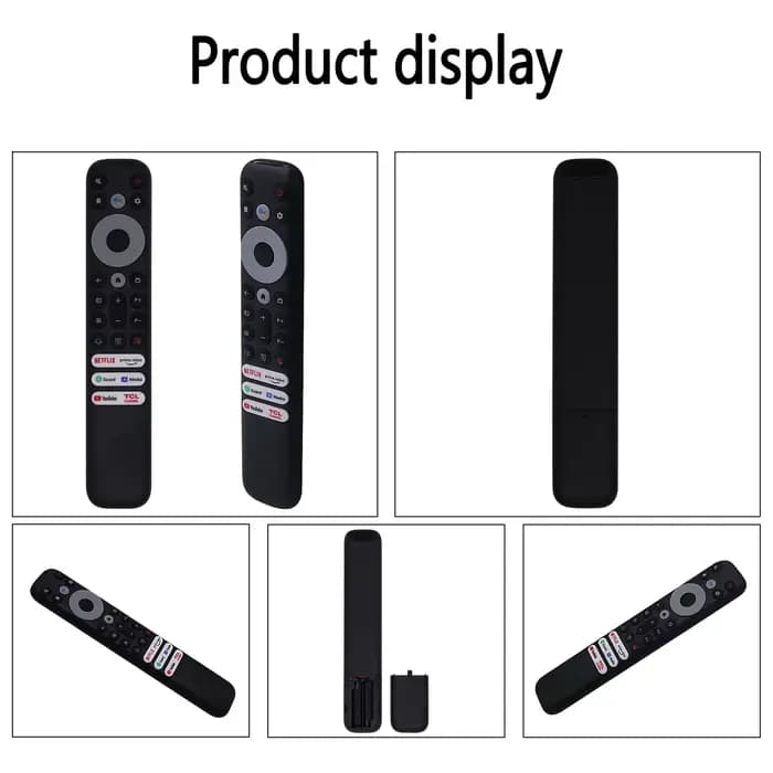 Télécommande de remplacement TCL RC902V pour TV Android Mini-LED QLED 4K UHD