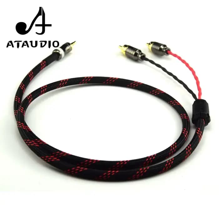 Câble audio Hifi Canare 3.5mm vers 2RCA