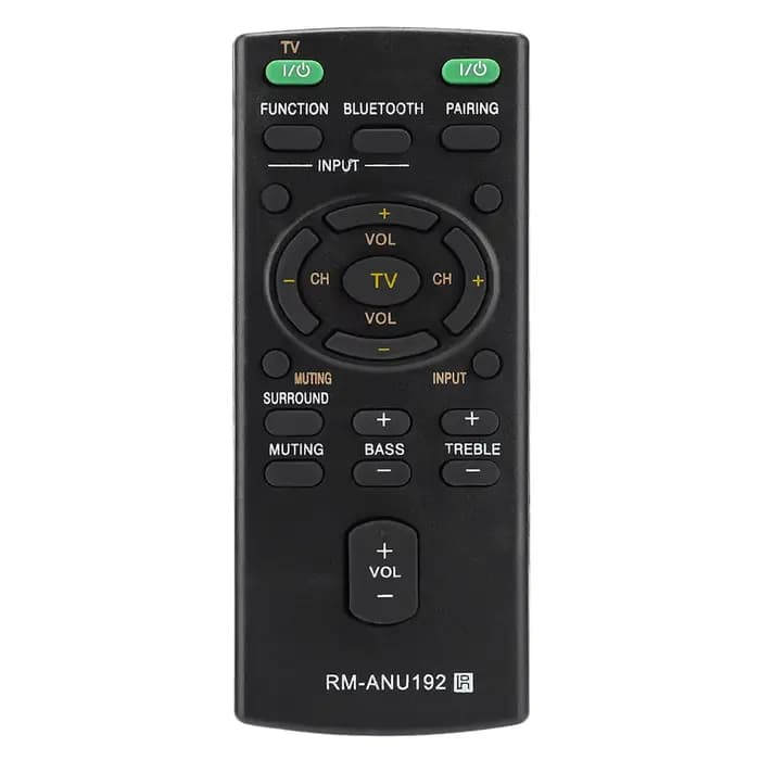 Télécommande pour barre de son, télécommande de remplacement RM-ANU192, pour barre de son Sony SACT6