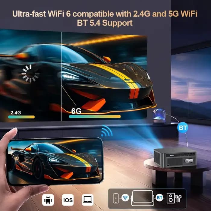 Projecteur ThundeaL TD98Pro ATV Full HD 1080P