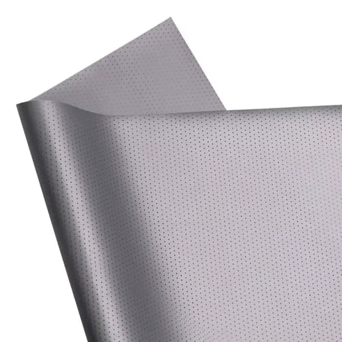 100 ''120'' 150 ''8K haut contraste ALR perforé acoustiquement Transparent écran de projecteur de sol à montée automatique pour Home cinéma