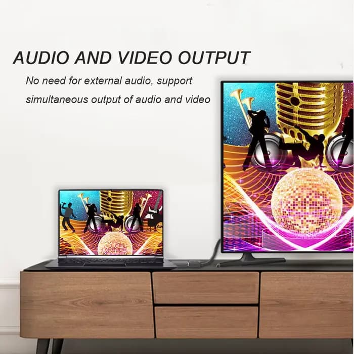 Adaptateur convertisseur 4K DP vers HDMI