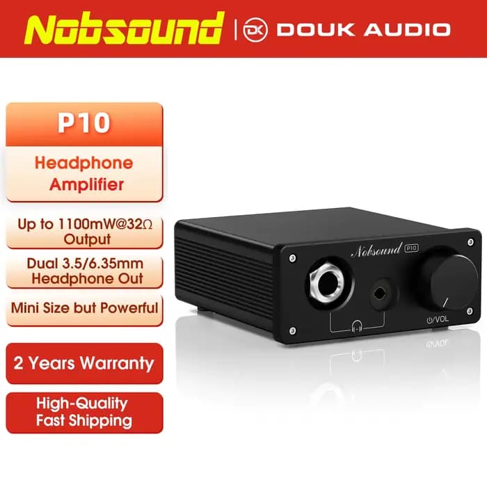 Nobsound P10 HiFi amplificateur de casque stéréo RCA amplificateur Audio AUX out amplificateur de bu