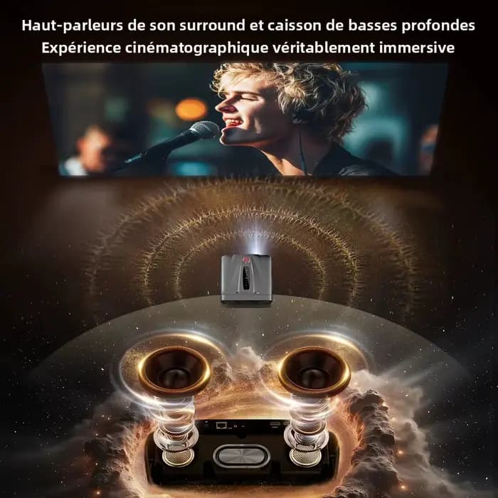 Projecteur intelligent 4K certifié Netflix