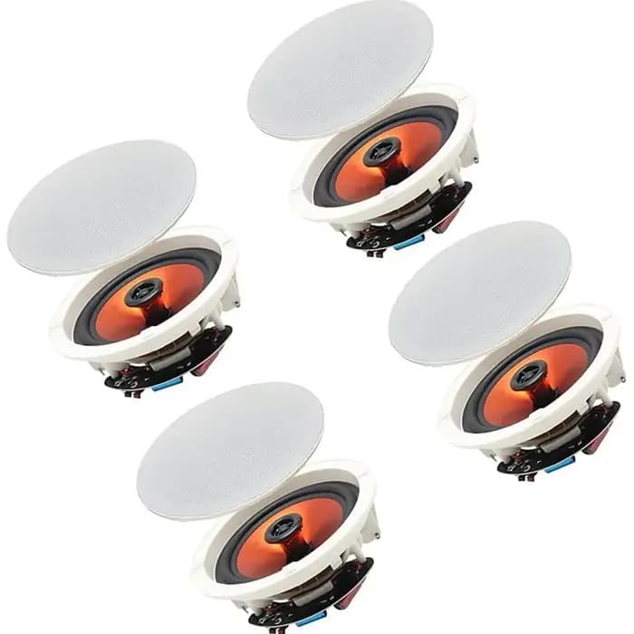 Herdio-Hautréusde plafond Bluetooth, système d'enceintes encastrées pour la maison, filaire, parfait