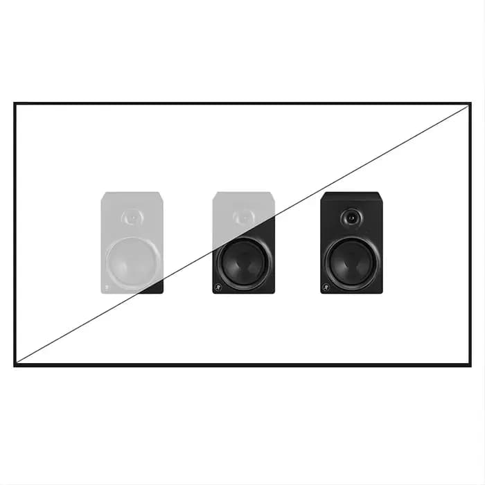 VisualMr-Tissu Acoustiquement Transparent avec Son Acoustique