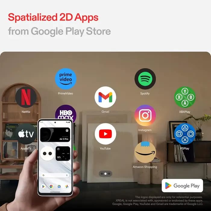 Xreal Beam Pro Version mondiale 5G avec Google Play Nreal