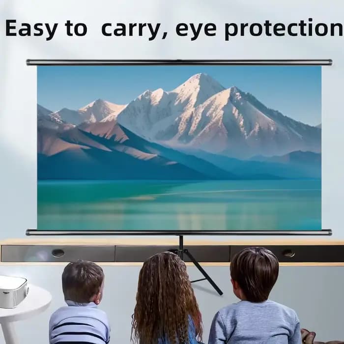 Écran de projection avec support