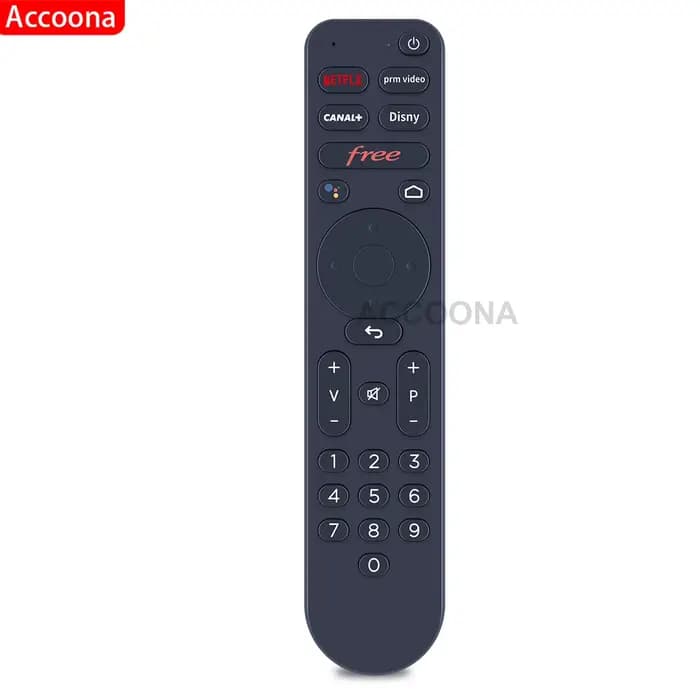 Télécommande vocale pour boîtier TV Pop, freebox