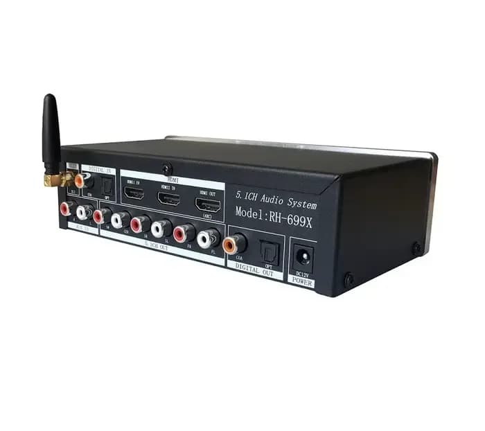 Convertisseur décodeur audio DTS AC3 5.1 Extracteur compatible HDMI éventuelles DIF Coaxial PC-USB optique Carte son