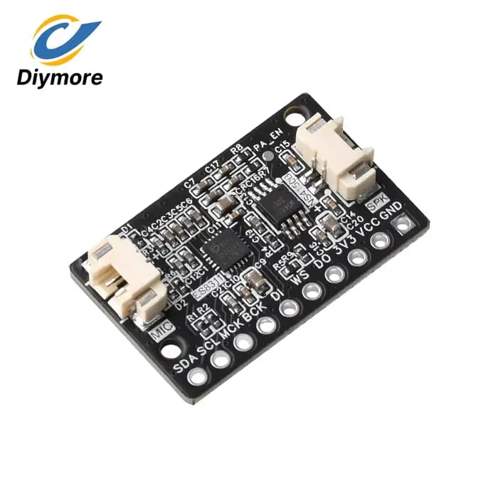 Module d'amplificateur audio avec microphone externe/intégré ES8311+NS4150B pour carte de développement ESP32 C3