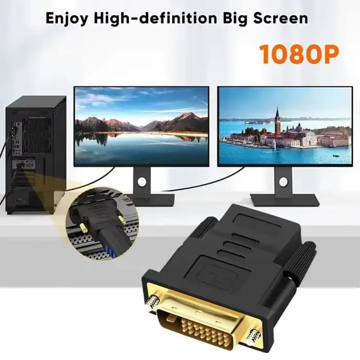 Conversion DVI 24 + 1 vers HDMI
