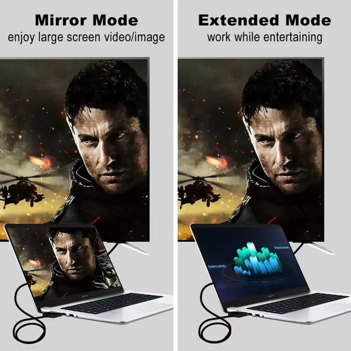 Câble HDTV Ultra mince 4K 60Hz haute vitesse