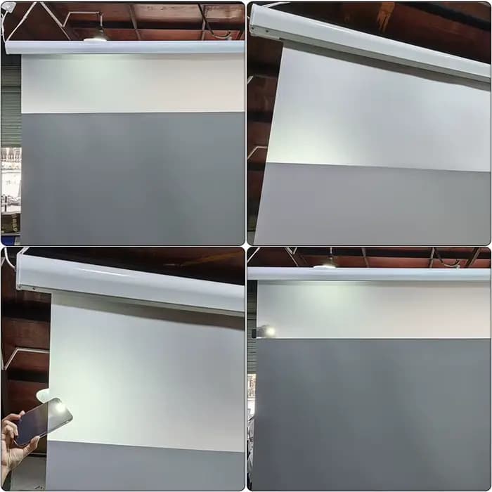Écran de Projection électrique déroulant