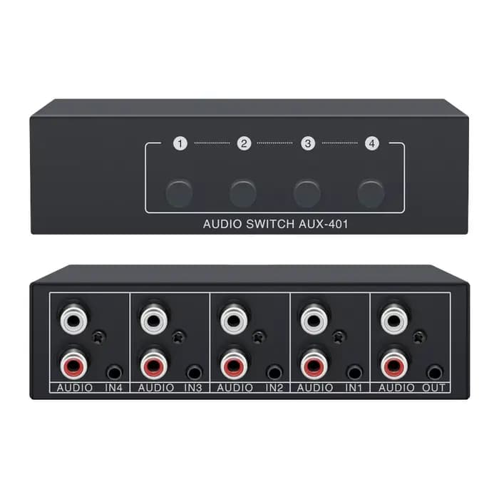 Commutateur Audio 4 en 1