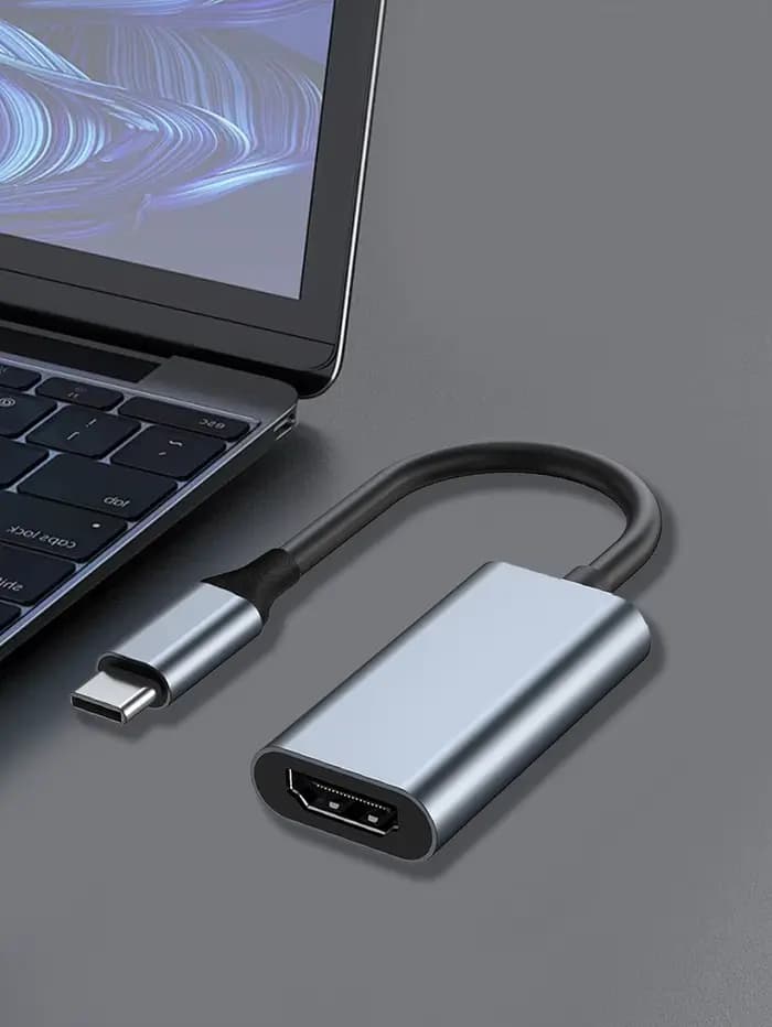 Câble adaptateur Type-C vers HDTV haute définition 4K