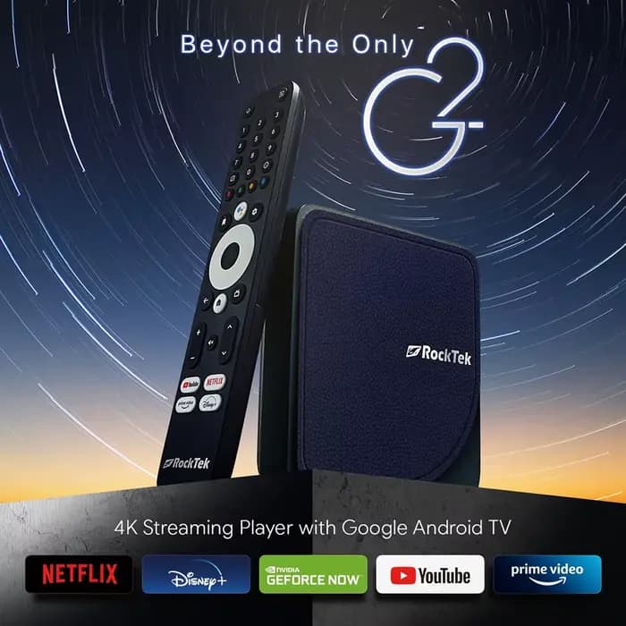 G2 4K Android TV 12 Stream Box avec Netflix