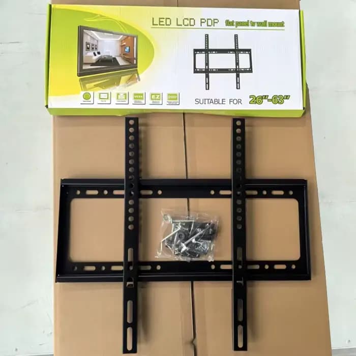 Support mural universel pour téléviseur, compatible avec la plupart des téléviseurs LED Plasma de 23