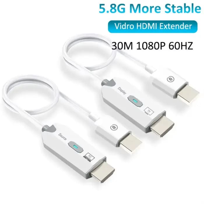 Émetteur-récepteur vidéo sans fil HDMI 5.8G 30M 1080P 60Hz