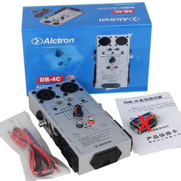 Alctron DB-4C multi audio câble Polaroid TRS XLR RCA