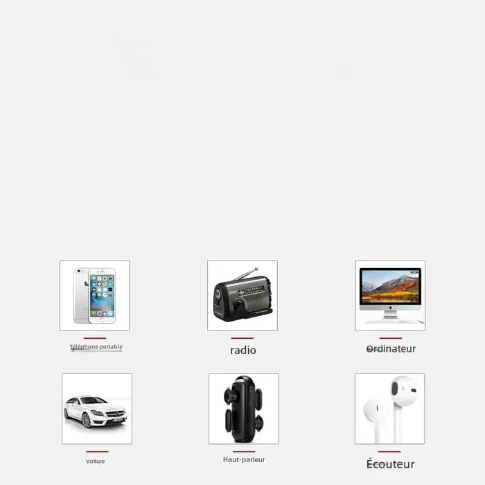 Câble audio audio avec rallonge de 3.5mm