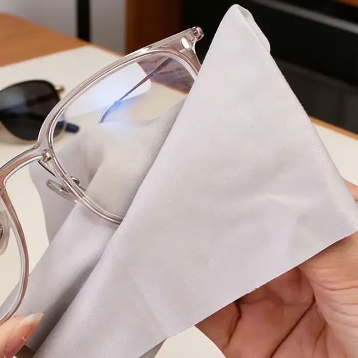 Chiffon de polissage en microfibre pour écran