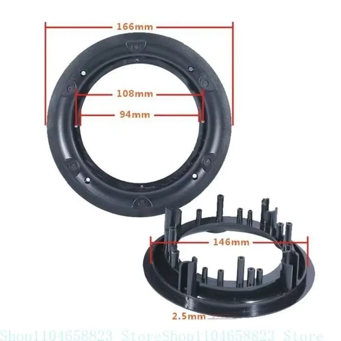 Grille haut-parleurs plafond 4/5/6.5/8 pouces, couverture haut-parleurs voiture pour haut-parleurs d