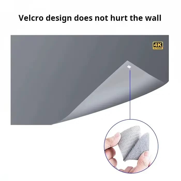 Écran de projection anti-lumière gris XIAOHUI 16:9