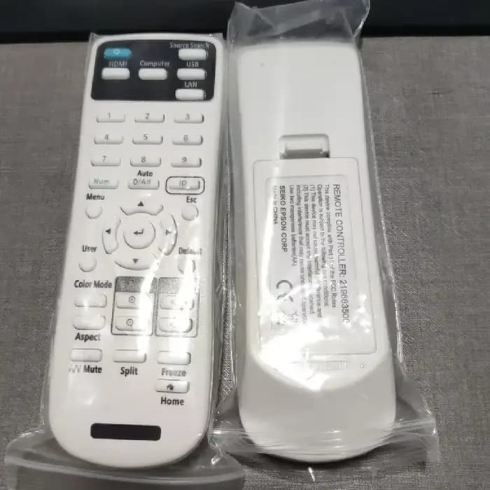 2024 Projecteur Télécommande 154720001 POUR Epson EB-C30XE EB-30XE EB-C28SH Eb-x11 EB-S18 EB-S4 EB-X24 EB-S31 EB-W Fernbedienung