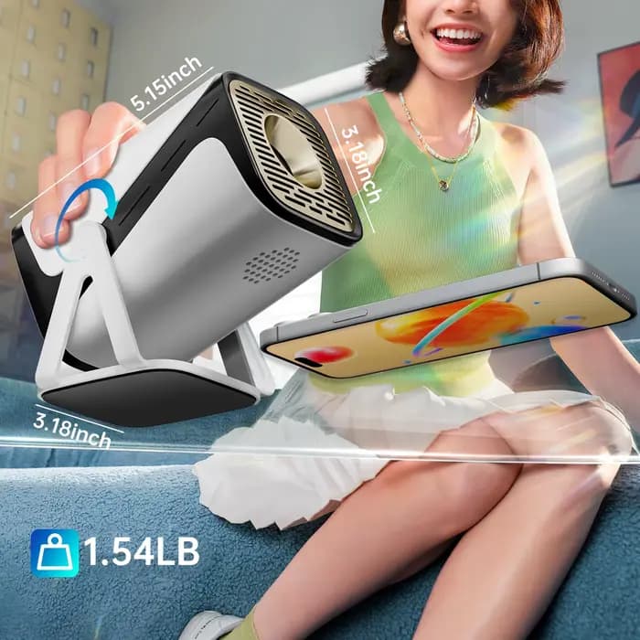 Projecteur intelligent Full HD 1080P